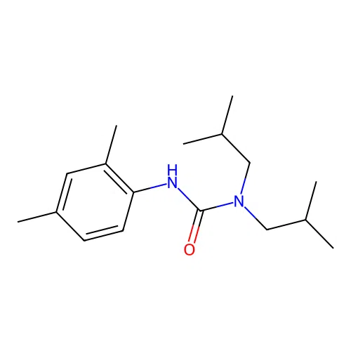 1,1-Diisobutyl-3-(2,4-xylyl)urea structure