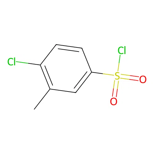 4-Chloro-3-methylbenzene-1-sulfonyl chloride structure