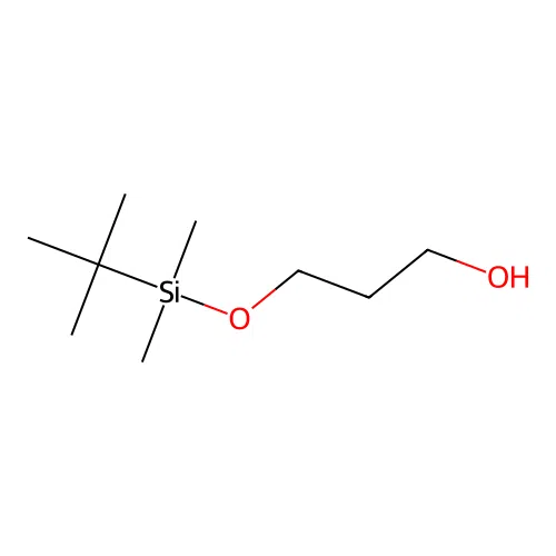 3-[(Tert-butyldimethylsilyl)oxy]propan-1-ol structure