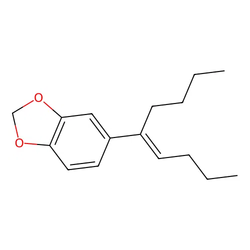 5-((E)-Non-4-en-5-yl)-1,3-benzodioxole structure