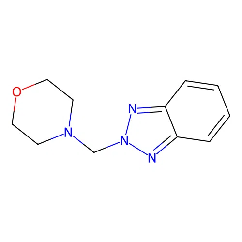 4-(Benzotriazol-2-ylmethyl)morpholine structure