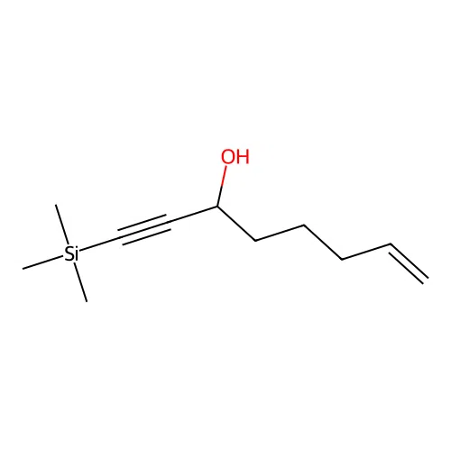 7-Octen-1-yn-3-ol, 1-(trimethylsilyl)- structure