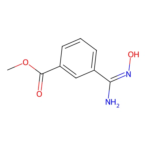 methyl 3-[(E)-amino(hydroxyimino)methyl]benzoate structure