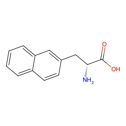 D-3-(2-Naphthyl)alanine structure