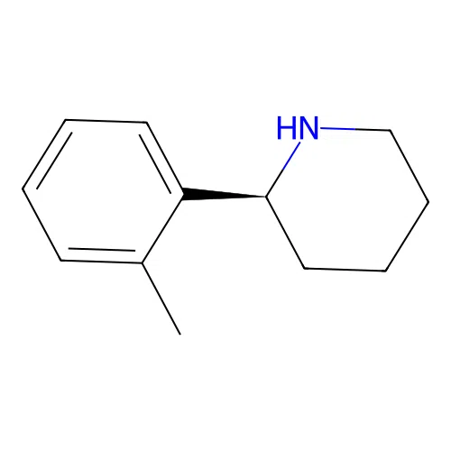 (2S)-2-(2-methylphenyl)piperidine structure