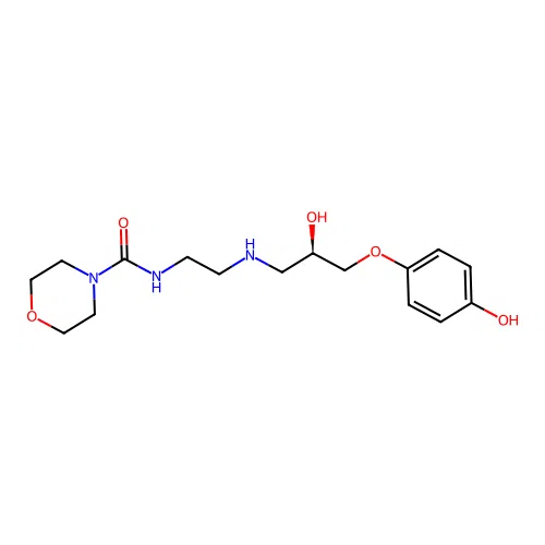 Xamoterol structure