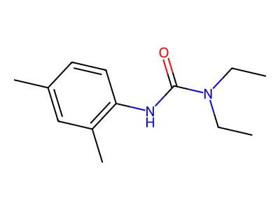 1,1-Diethyl-3-(2,4-xylyl)urea structure