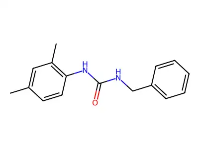 1-Benzyl-3-(2,4-xylyl)urea structure