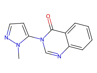 4(3H)-Quinazolinone, 3-(1-methyl-1H-pyrazol-5-yl)- structure
