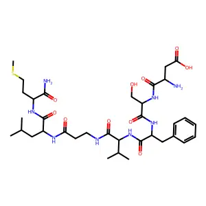 neurokinin A (4-10), beta-Ala(8)- structure