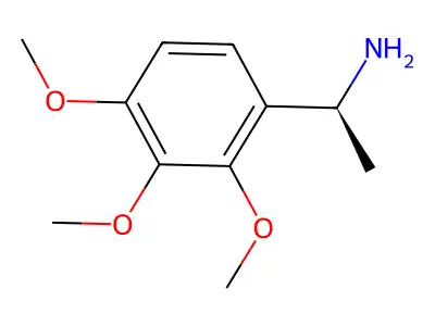 1-(2,3,4-Trimethoxyphenyl)ethanamine structure