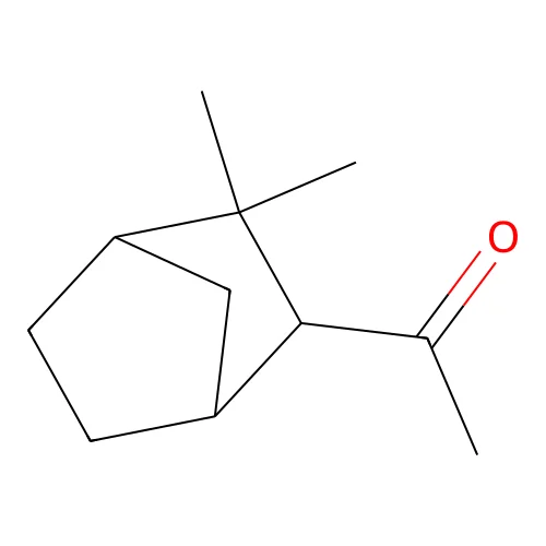 1-(3,3-Dimethylbicyclo(2.2.1)hept-2-yl)ethane-1-one structure