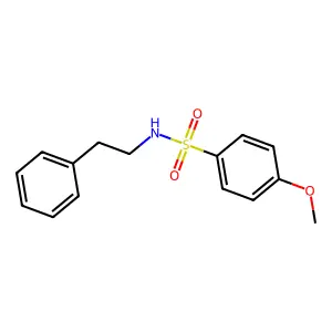 4-Methoxy-N-phenethyl-benzenesulfonamide structure