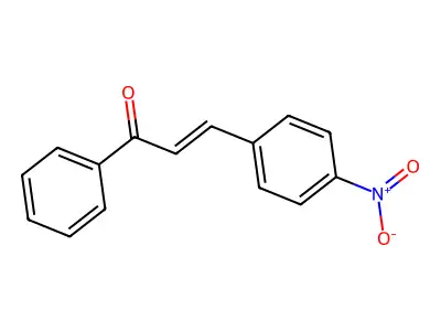 3-(4-Nitrophenyl)-1-phenylprop-2-en-1-one structure