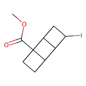 Methyl 4-iodocubane-1-carboxylate structure