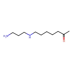 7-(N-(3-Aminopropyl)amino)heptan-2-one structure
