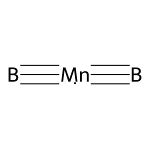 Manganese boride (MnB2) structure