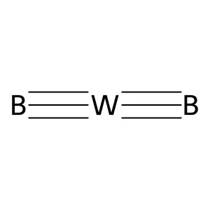 Tungsten boride (WB2) structure