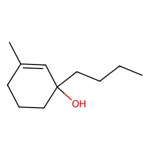 1-Butyl-3-methylcyclohex-2-en-1-ol structure