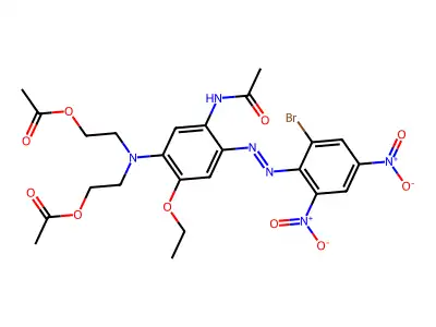 DISPERSE BLUE 79 structure
