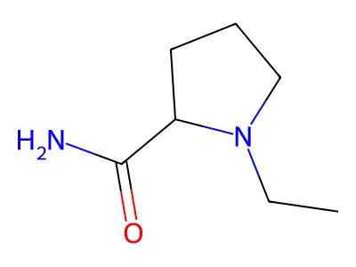 1-Ethylpyrrolidine-2-carboxamide structure