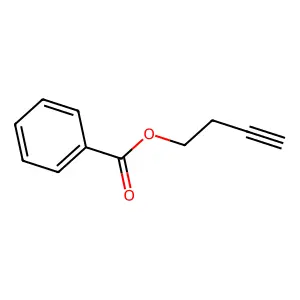 But-3-yn-1-yl benzoate structure