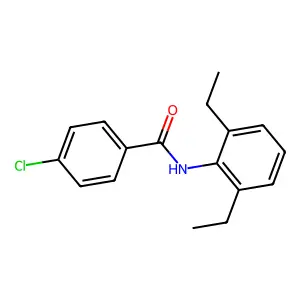 4-Chloro-2',6'-diethylbenzanilide structure