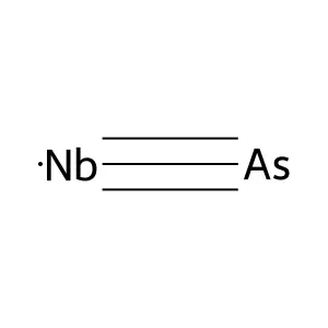 Niobium arsenide (NbAs) structure