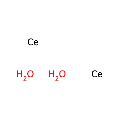 Dicerium dioxide structure