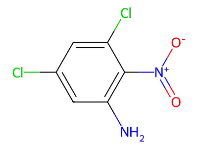 3,5-Dichloro-2-nitroaniline structure