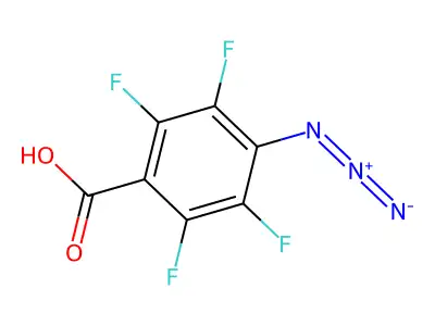 4-Azidotetrafluorobenzoic acid structure