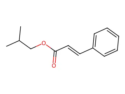 2-Methylpropyl 3-phenylprop-2-enoate structure