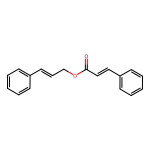 2-Propenoic acid, 3-phenyl-, 3-phenyl-2-propenyl ester structure