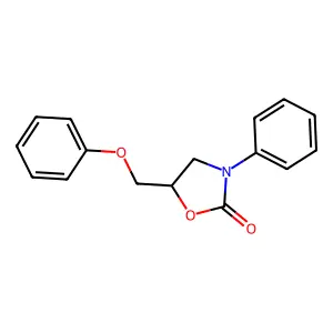 5-(Phenoxymethyl)-3-phenyl-1,3-oxazolidin-2-one structure