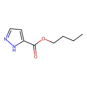 1H-Pyrazole-3-carboxylic acid, butyl ester structure
