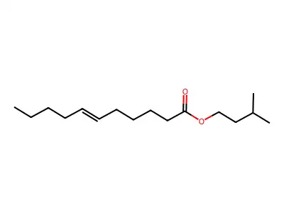 3-Methylbutyl undec-6-enoate structure