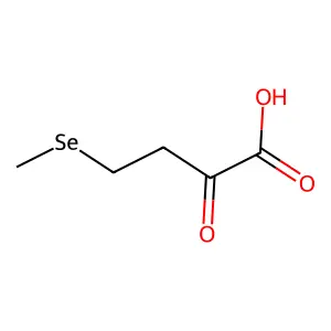 4-Methylseleno-2-oxobutanoic acid structure