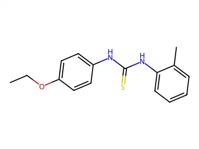 1-(4-Ethoxyphenyl)-3-(2-methylphenyl)thiourea structure