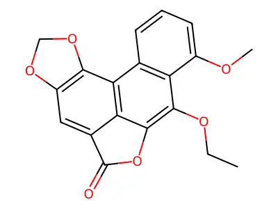 9-Ethoxyaristolactone structure