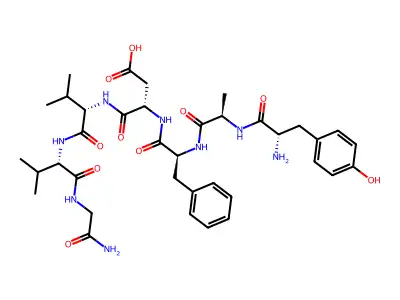 (D-Ala2)Deltorphin I structure