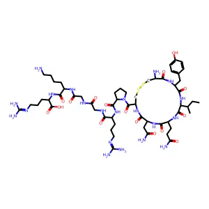 [Arg8]-Vasotocin-Gly-Lys-Arg, >=97% (HPLC) structure