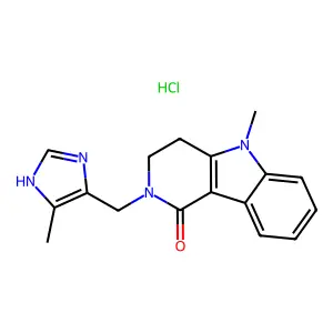 Alosetron Hydrochloride structure