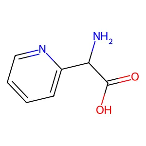 (R)-2-Amino-2-(pyridin-2-YL)acetic acid structure