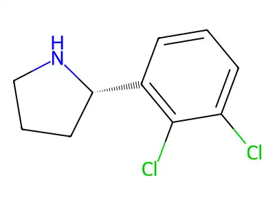 2-(2,3-Dichlorophenyl)pyrrolidine structure