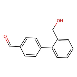 2'-(Hydroxymethyl)-[1,1'-biphenyl]-4-carbaldehyde structure