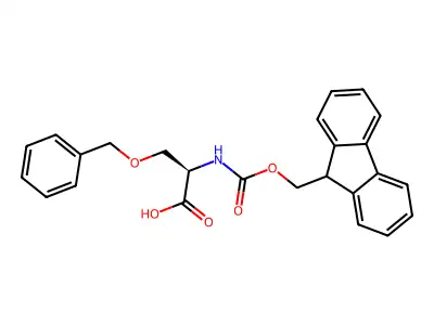 Fmoc-DL-Ser(Bzl)-OH structure