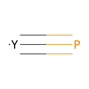 Yttrium phosphide (YP) structure