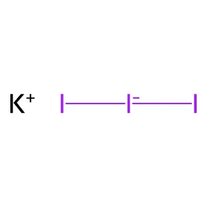Potassium triiodide structure