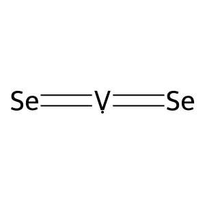 Vanadium selenide (VSe2) structure
