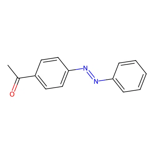 4'-(Phenylazo)acetophenone structure